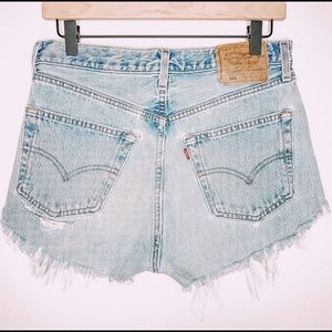 Levi’s 501 High Waist Shorts
